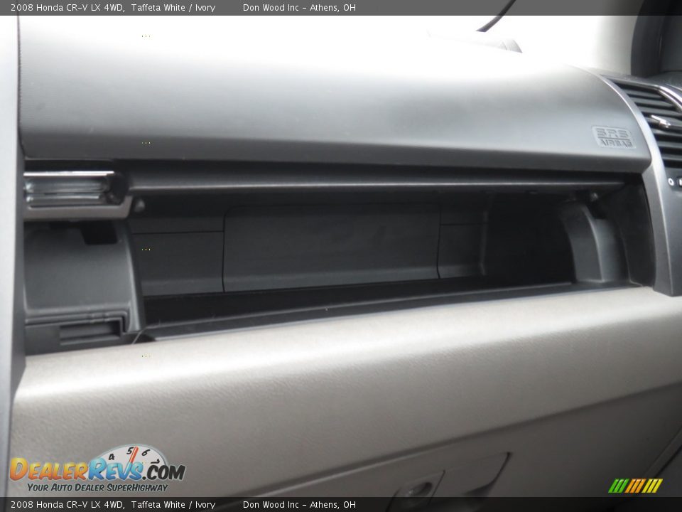 2008 Honda CR-V LX 4WD Taffeta White / Ivory Photo #11