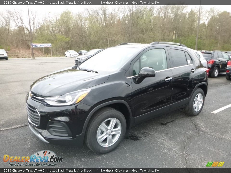 2019 Chevrolet Trax LT AWD Mosaic Black Metallic / Jet Black Photo #1