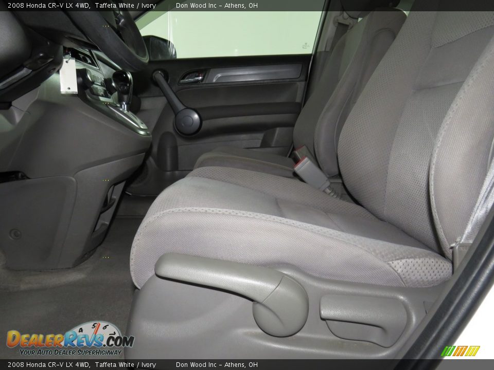 2008 Honda CR-V LX 4WD Taffeta White / Ivory Photo #15