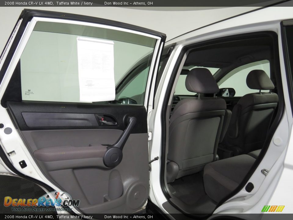 2008 Honda CR-V LX 4WD Taffeta White / Ivory Photo #16
