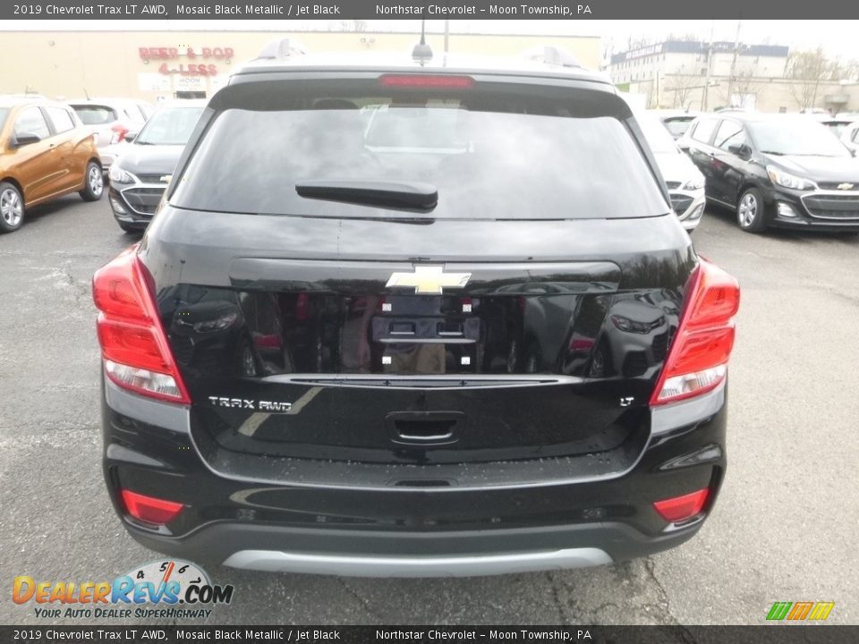 2019 Chevrolet Trax LT AWD Mosaic Black Metallic / Jet Black Photo #4