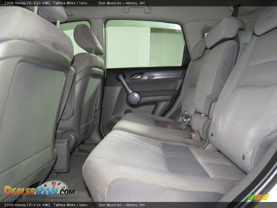 2008 Honda CR-V LX 4WD Taffeta White / Ivory Photo #17