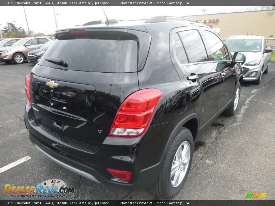 2019 Chevrolet Trax LT AWD Mosaic Black Metallic / Jet Black Photo #5