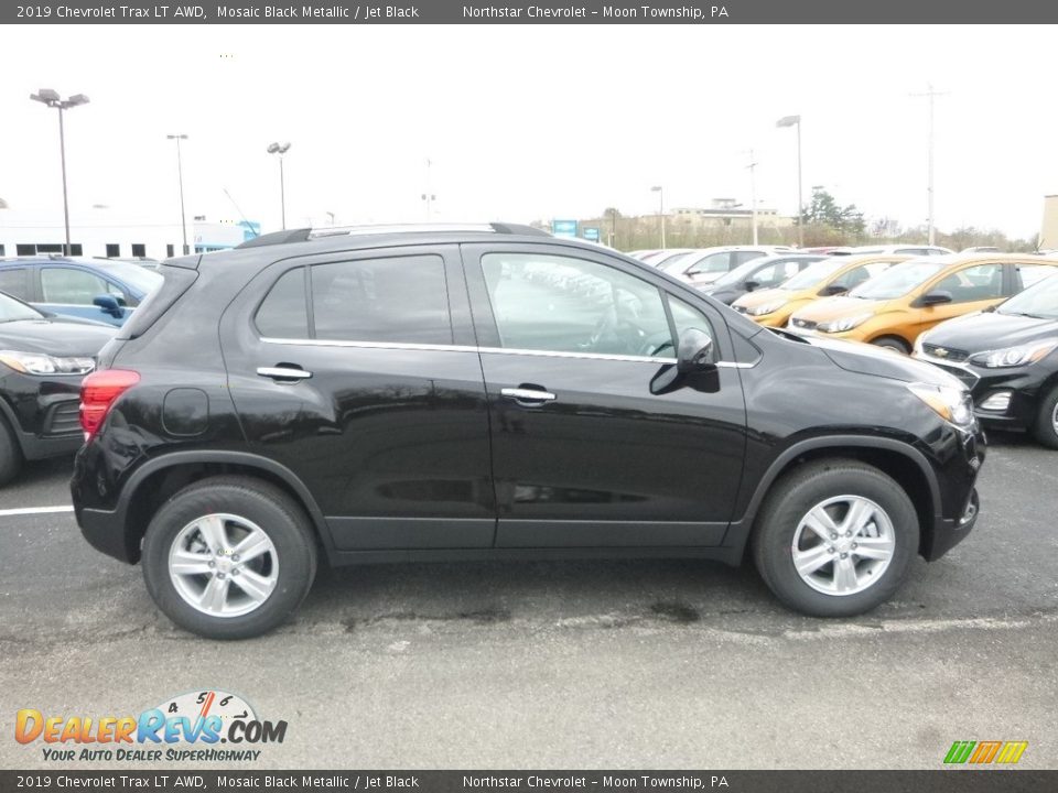 2019 Chevrolet Trax LT AWD Mosaic Black Metallic / Jet Black Photo #6