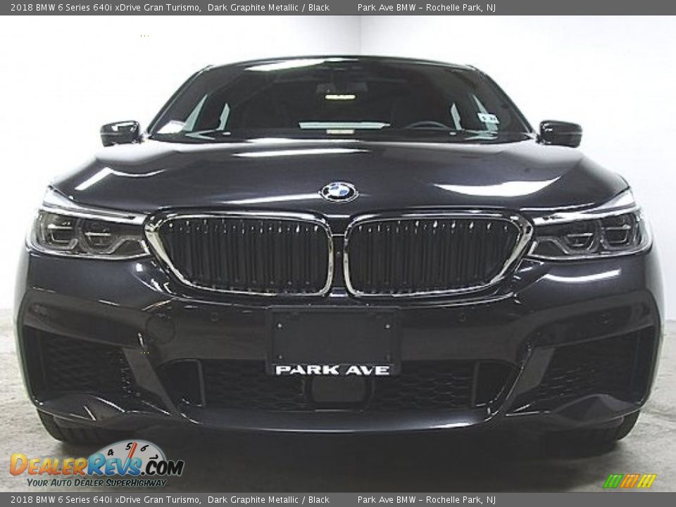 2018 BMW 6 Series 640i xDrive Gran Turismo Dark Graphite Metallic / Black Photo #6