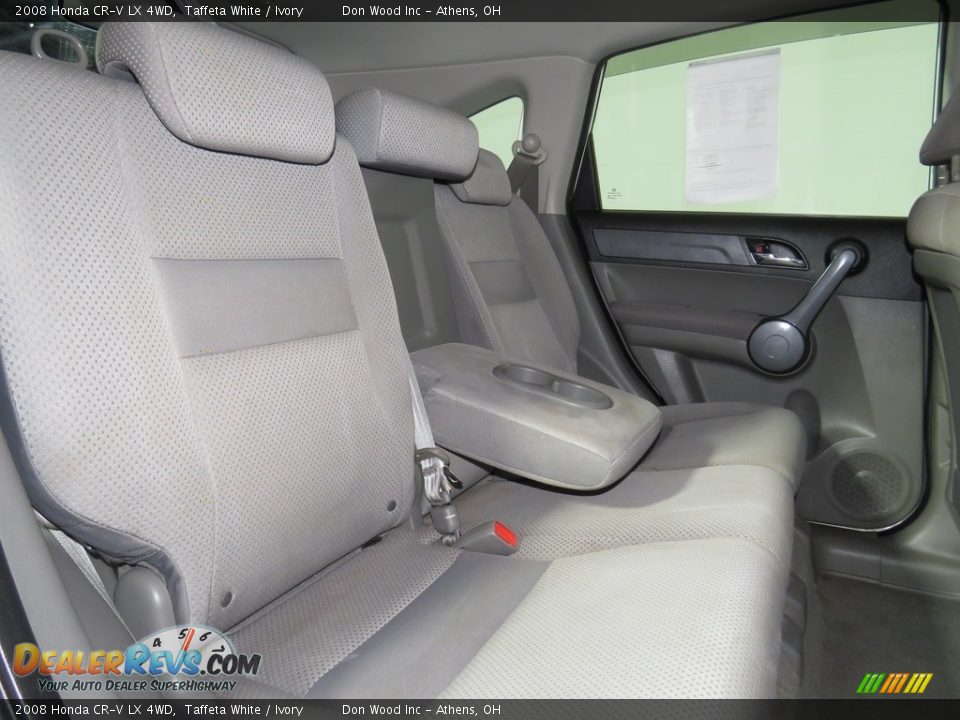 2008 Honda CR-V LX 4WD Taffeta White / Ivory Photo #19