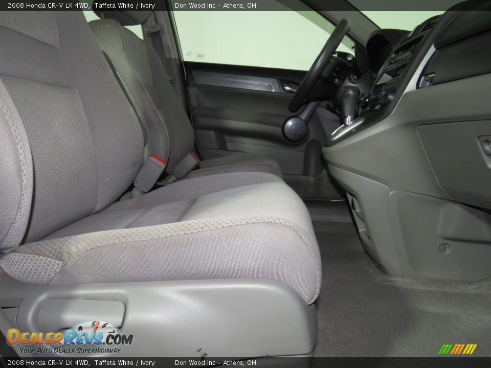 2008 Honda CR-V LX 4WD Taffeta White / Ivory Photo #21
