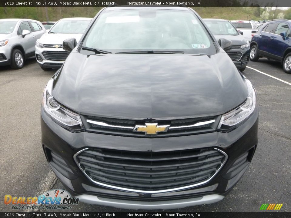 2019 Chevrolet Trax LT AWD Mosaic Black Metallic / Jet Black Photo #8