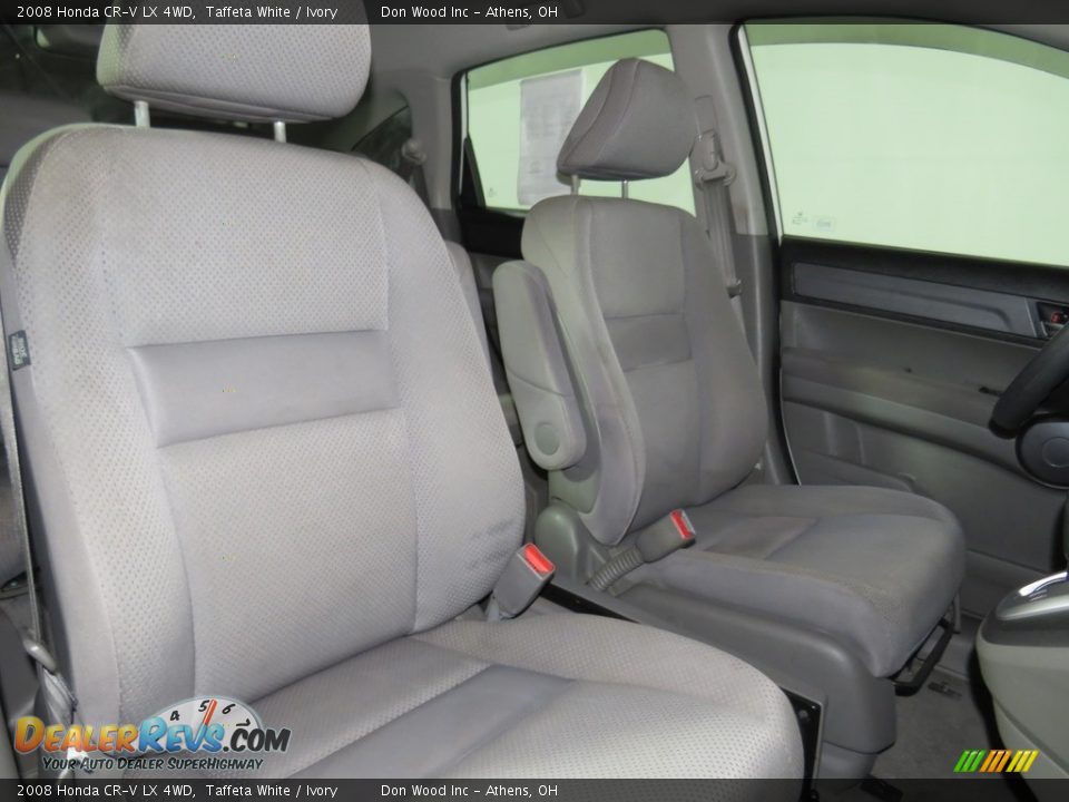2008 Honda CR-V LX 4WD Taffeta White / Ivory Photo #22
