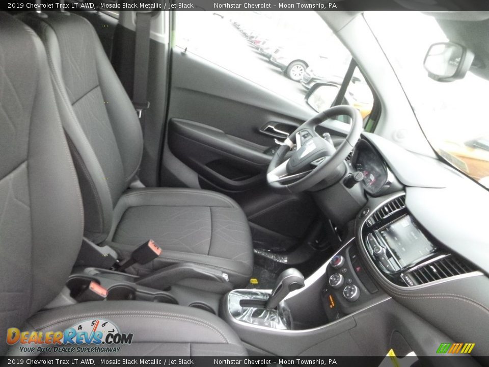 2019 Chevrolet Trax LT AWD Mosaic Black Metallic / Jet Black Photo #10