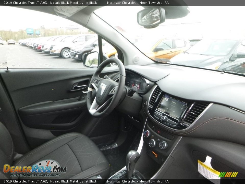 2019 Chevrolet Trax LT AWD Mosaic Black Metallic / Jet Black Photo #11