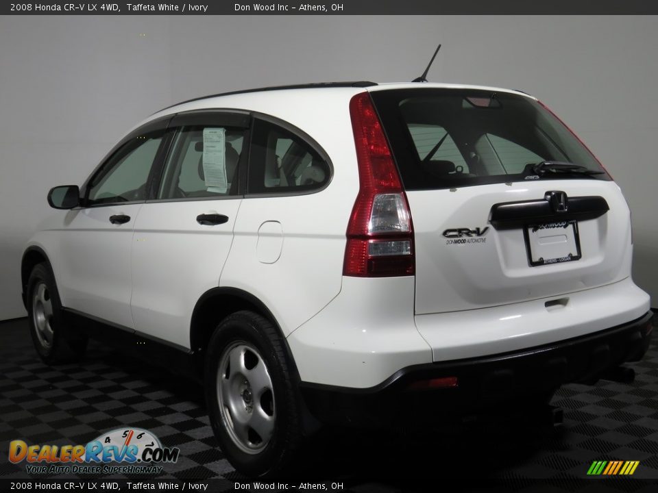 2008 Honda CR-V LX 4WD Taffeta White / Ivory Photo #26
