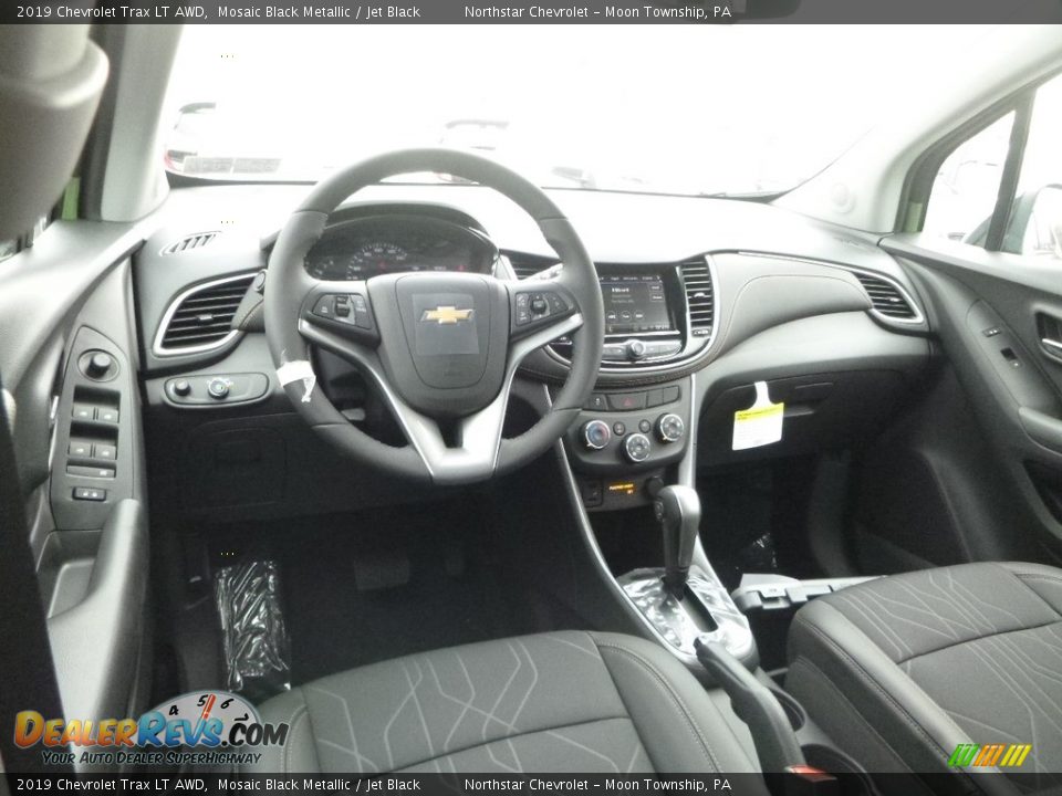 2019 Chevrolet Trax LT AWD Mosaic Black Metallic / Jet Black Photo #13