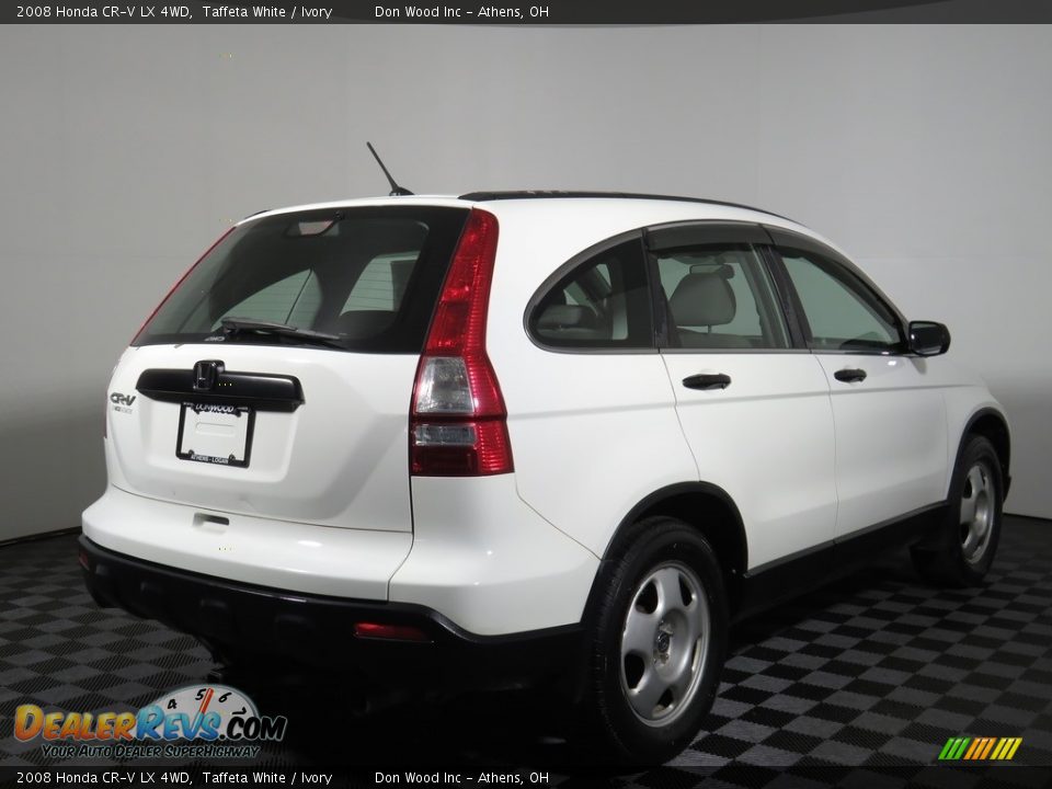 2008 Honda CR-V LX 4WD Taffeta White / Ivory Photo #28