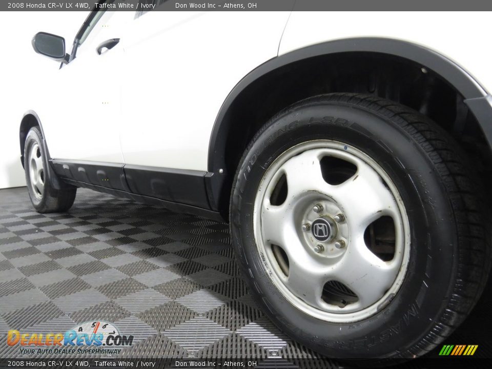 2008 Honda CR-V LX 4WD Taffeta White / Ivory Photo #30