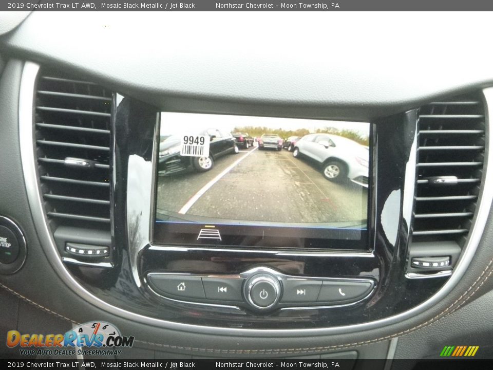 2019 Chevrolet Trax LT AWD Mosaic Black Metallic / Jet Black Photo #18
