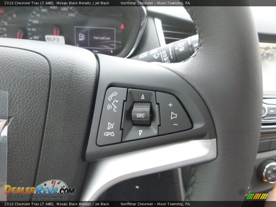 2019 Chevrolet Trax LT AWD Mosaic Black Metallic / Jet Black Photo #19
