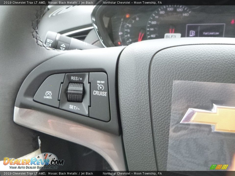 2019 Chevrolet Trax LT AWD Mosaic Black Metallic / Jet Black Photo #20