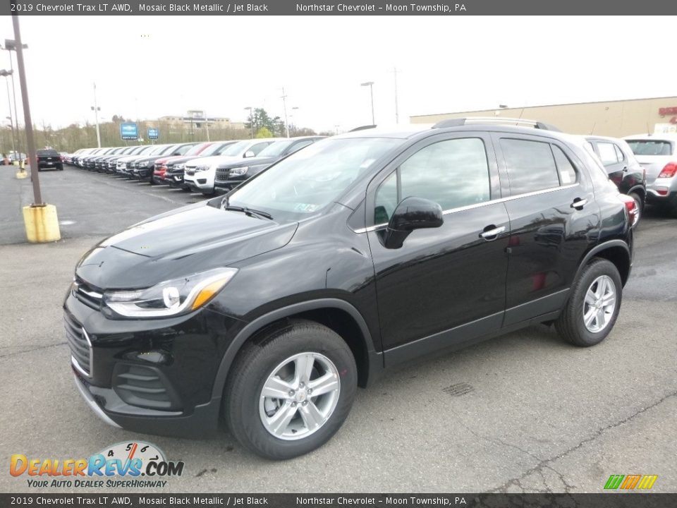 2019 Chevrolet Trax LT AWD Mosaic Black Metallic / Jet Black Photo #1