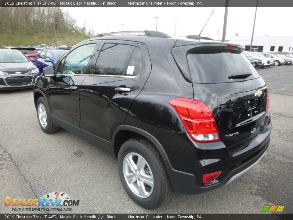 2019 Chevrolet Trax LT AWD Mosaic Black Metallic / Jet Black Photo #4