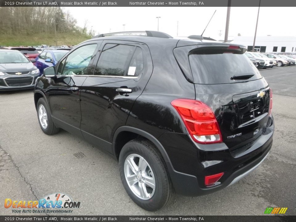 2019 Chevrolet Trax LT AWD Mosaic Black Metallic / Jet Black Photo #4