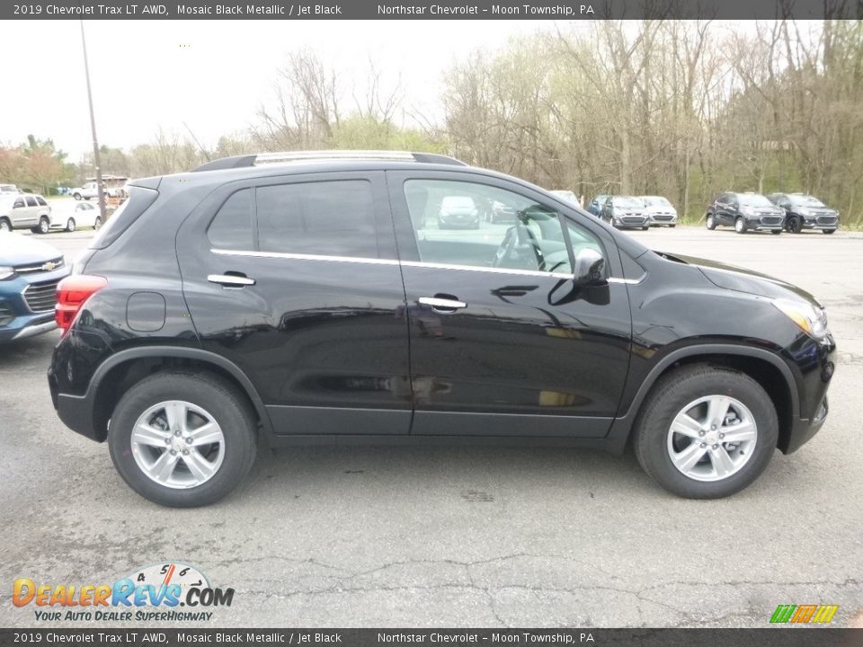 2019 Chevrolet Trax LT AWD Mosaic Black Metallic / Jet Black Photo #7