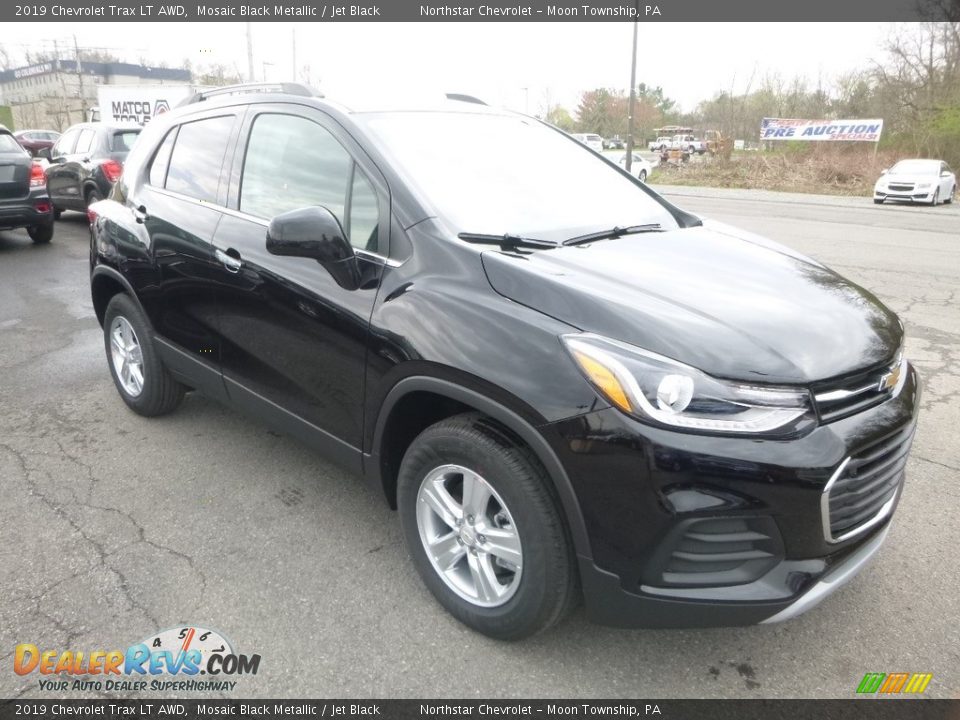 2019 Chevrolet Trax LT AWD Mosaic Black Metallic / Jet Black Photo #8