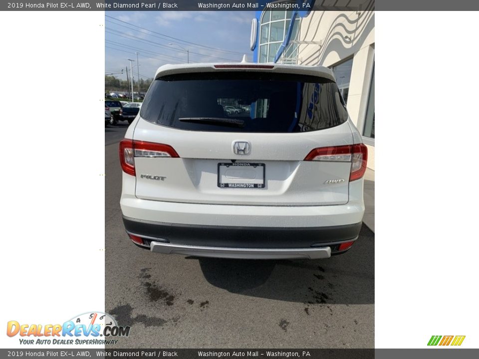 2019 Honda Pilot EX-L AWD White Diamond Pearl / Black Photo #6