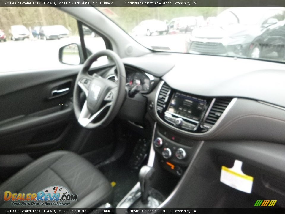 2019 Chevrolet Trax LT AWD Mosaic Black Metallic / Jet Black Photo #12