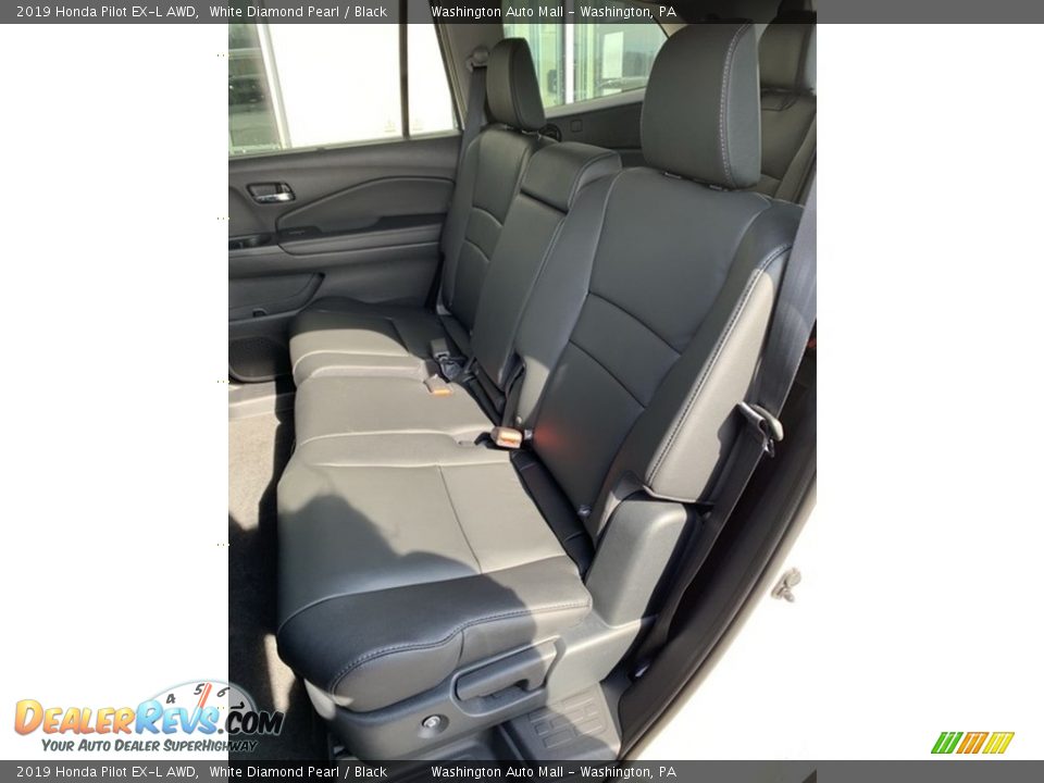2019 Honda Pilot EX-L AWD White Diamond Pearl / Black Photo #18