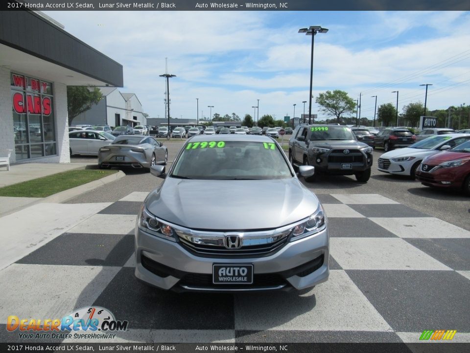 2017 Honda Accord LX Sedan Lunar Silver Metallic / Black Photo #2