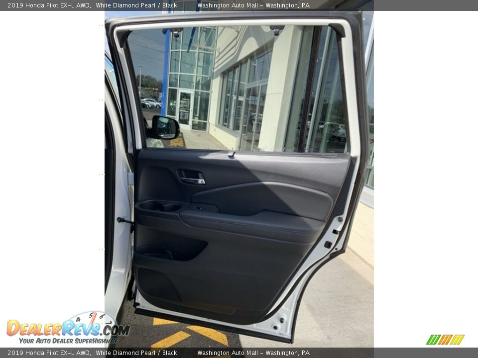 2019 Honda Pilot EX-L AWD White Diamond Pearl / Black Photo #26