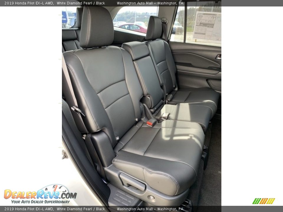 2019 Honda Pilot EX-L AWD White Diamond Pearl / Black Photo #27