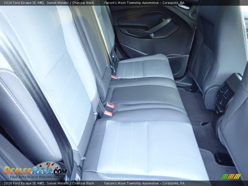 2016 Ford Escape SE 4WD Sunset Metallic / Charcoal Black Photo #14