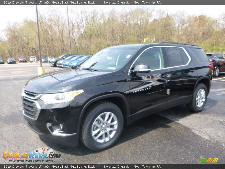 2019 Chevrolet Traverse LT AWD Mosaic Black Metallic / Jet Black Photo #1