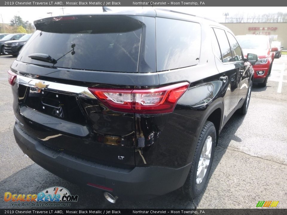 2019 Chevrolet Traverse LT AWD Mosaic Black Metallic / Jet Black Photo #5