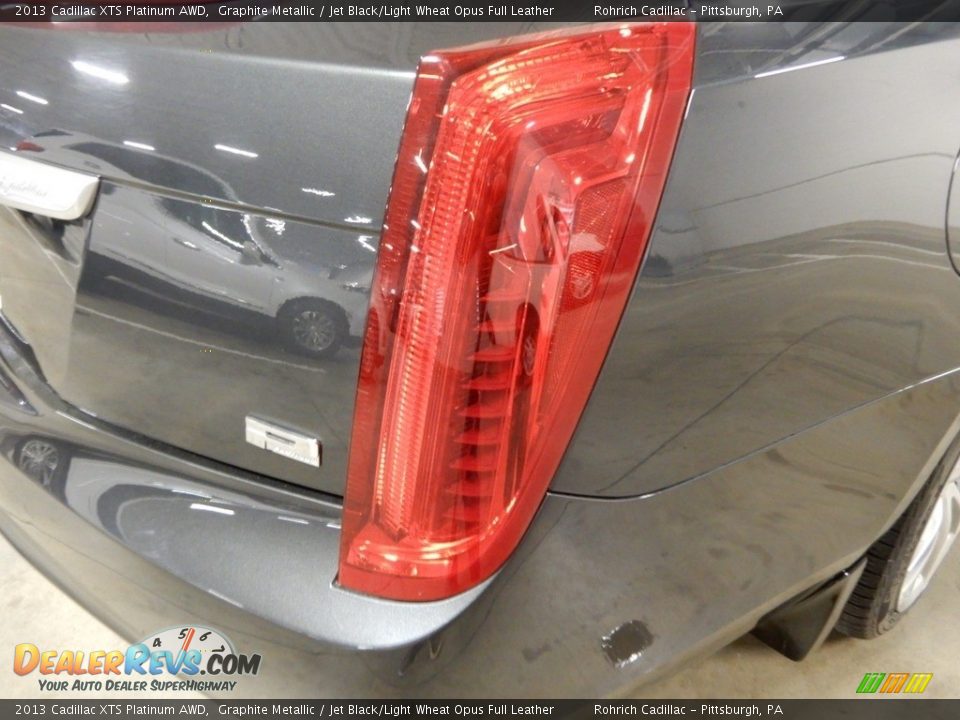 2013 Cadillac XTS Platinum AWD Graphite Metallic / Jet Black/Light Wheat Opus Full Leather Photo #11