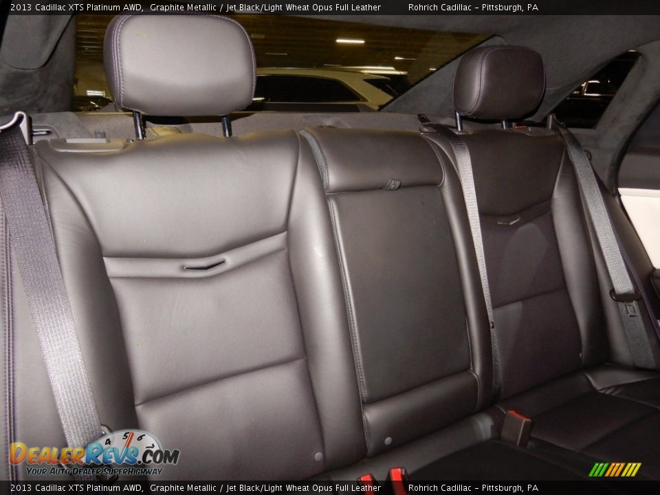 2013 Cadillac XTS Platinum AWD Graphite Metallic / Jet Black/Light Wheat Opus Full Leather Photo #20