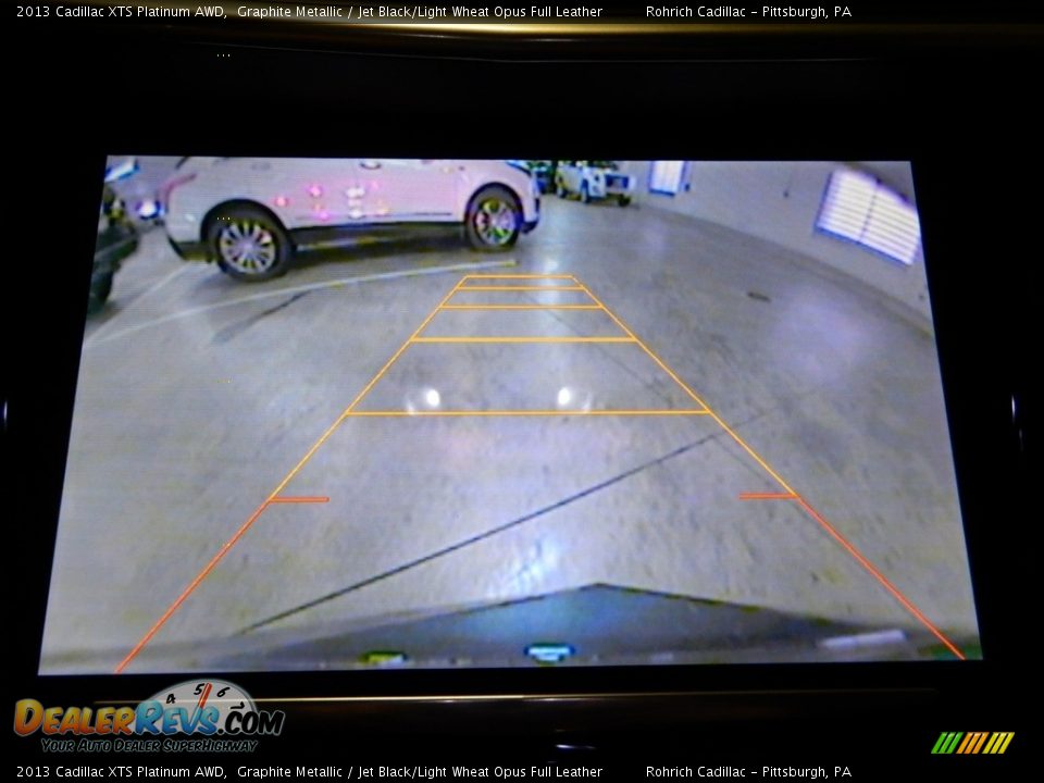 2013 Cadillac XTS Platinum AWD Graphite Metallic / Jet Black/Light Wheat Opus Full Leather Photo #25