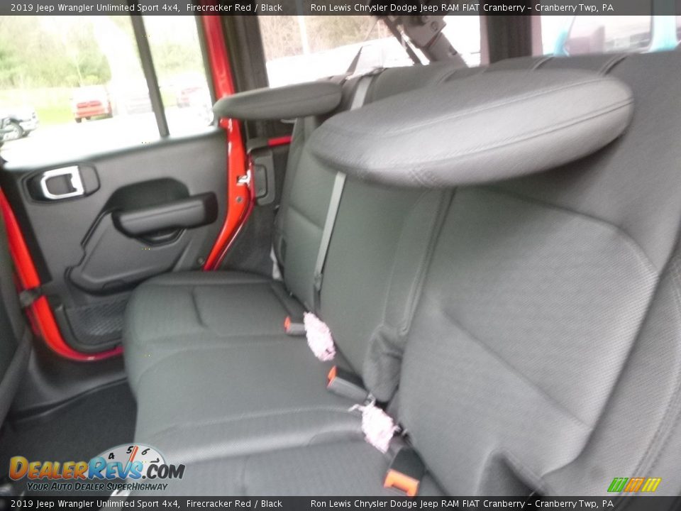 2019 Jeep Wrangler Unlimited Sport 4x4 Firecracker Red / Black Photo #12