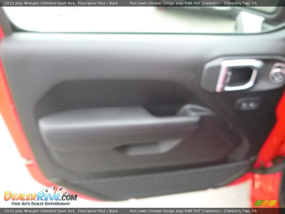 2019 Jeep Wrangler Unlimited Sport 4x4 Firecracker Red / Black Photo #13
