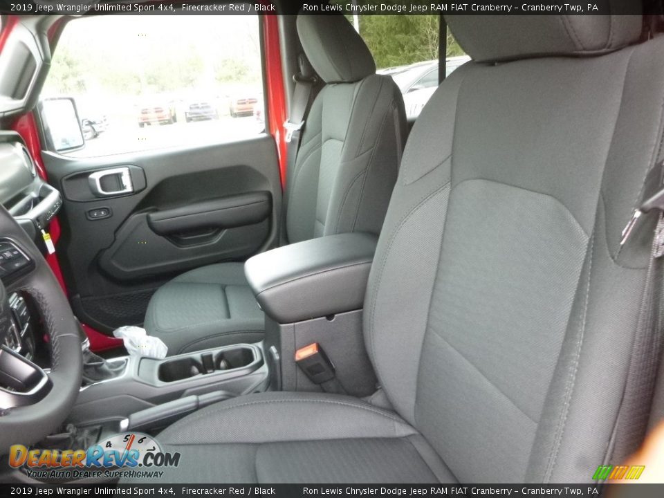 2019 Jeep Wrangler Unlimited Sport 4x4 Firecracker Red / Black Photo #14
