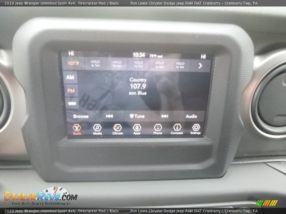 2019 Jeep Wrangler Unlimited Sport 4x4 Firecracker Red / Black Photo #16