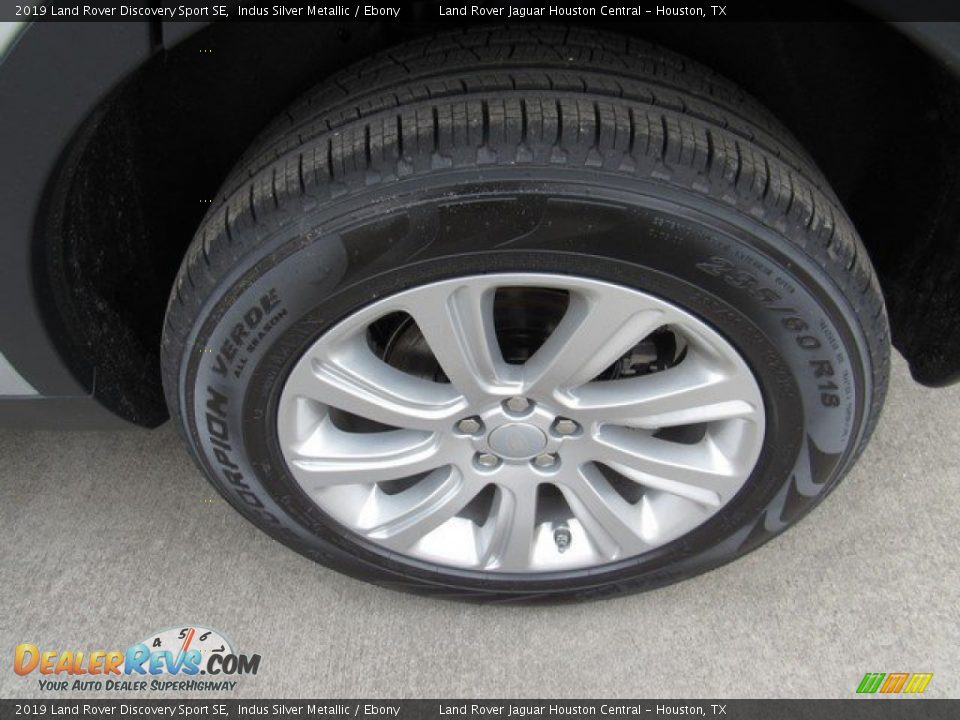 2019 Land Rover Discovery Sport SE Indus Silver Metallic / Ebony Photo #34