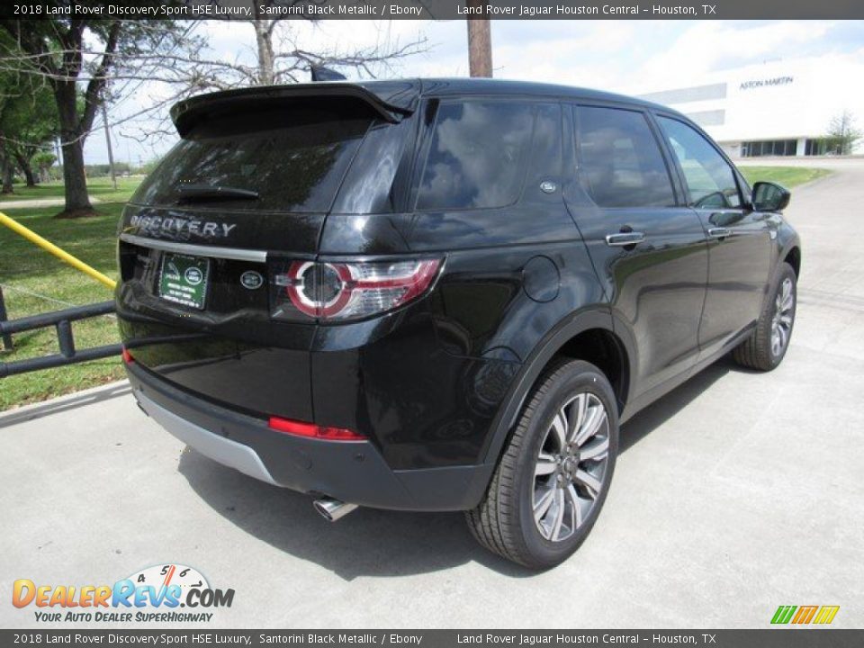 2018 Land Rover Discovery Sport HSE Luxury Santorini Black Metallic / Ebony Photo #7