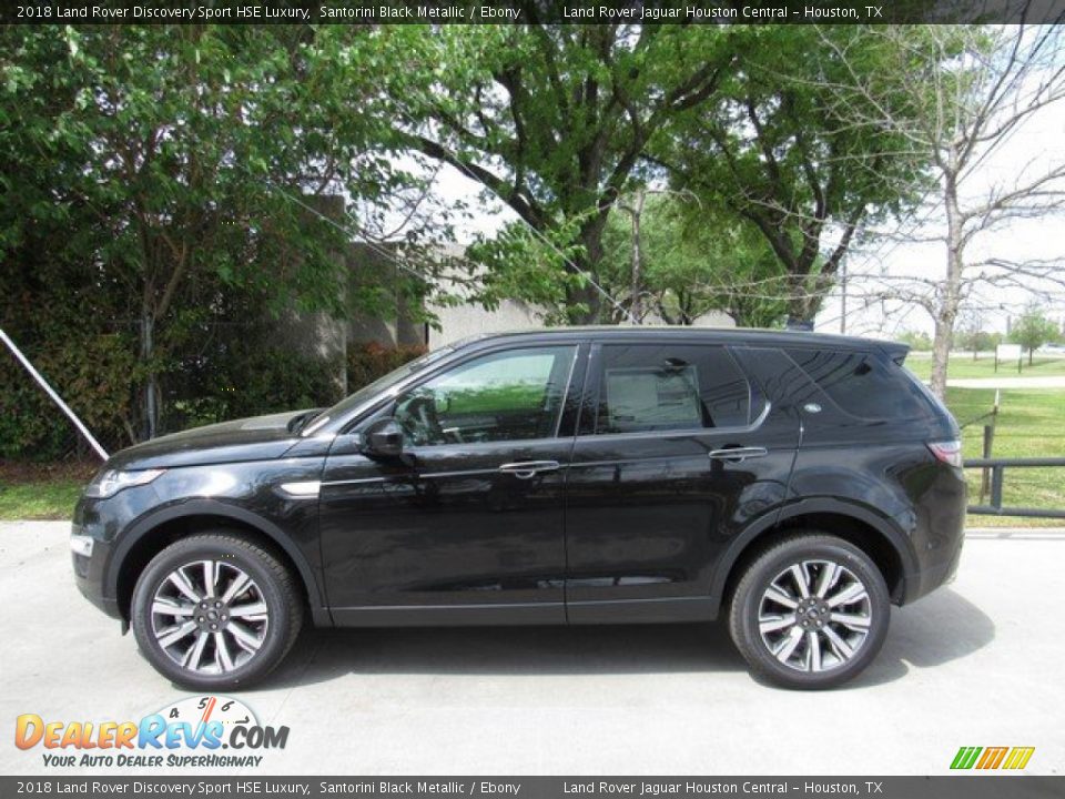 2018 Land Rover Discovery Sport HSE Luxury Santorini Black Metallic / Ebony Photo #11