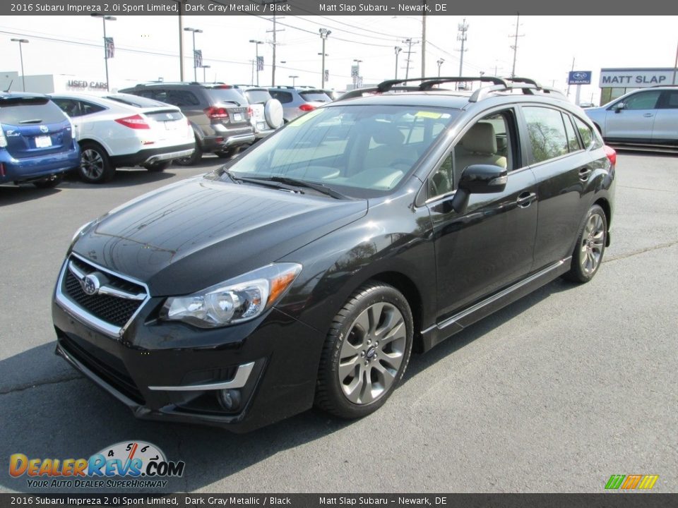 2016 Subaru Impreza 2.0i Sport Limited Dark Gray Metallic / Black Photo #2