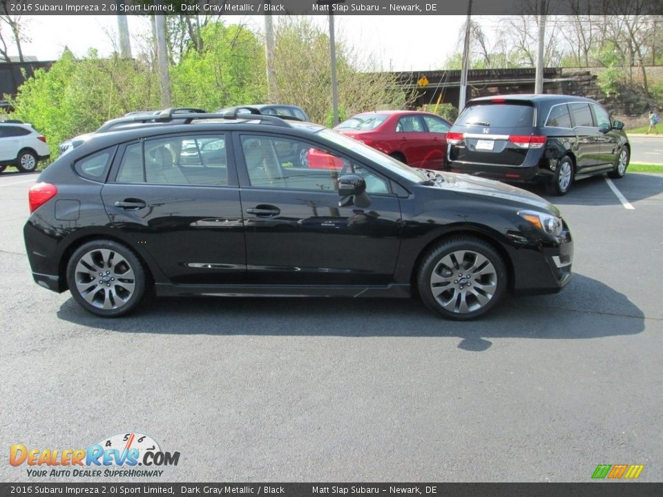 2016 Subaru Impreza 2.0i Sport Limited Dark Gray Metallic / Black Photo #5