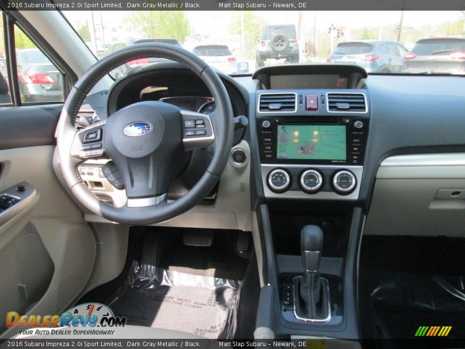 2016 Subaru Impreza 2.0i Sport Limited Dark Gray Metallic / Black Photo #10