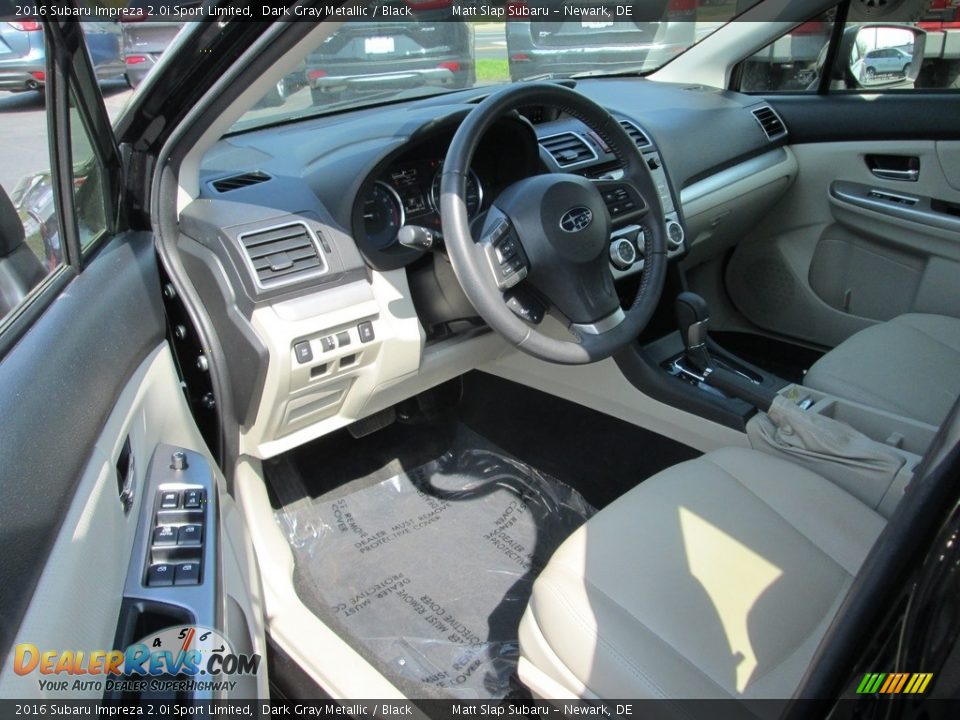 2016 Subaru Impreza 2.0i Sport Limited Dark Gray Metallic / Black Photo #12
